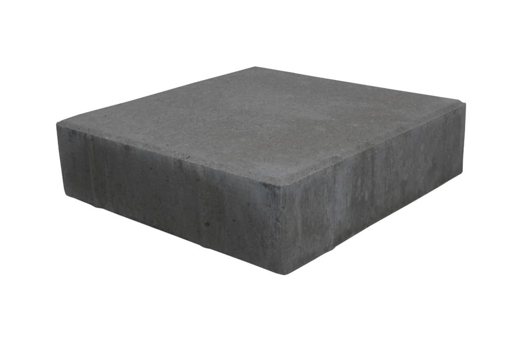 Havefliser 30x30x8 Sort / koksgrå