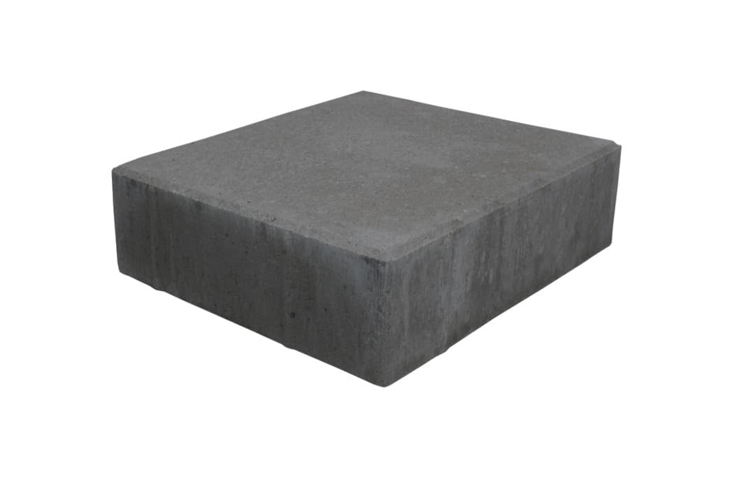 Sorte / koksgrå Havefliser 15x15x6