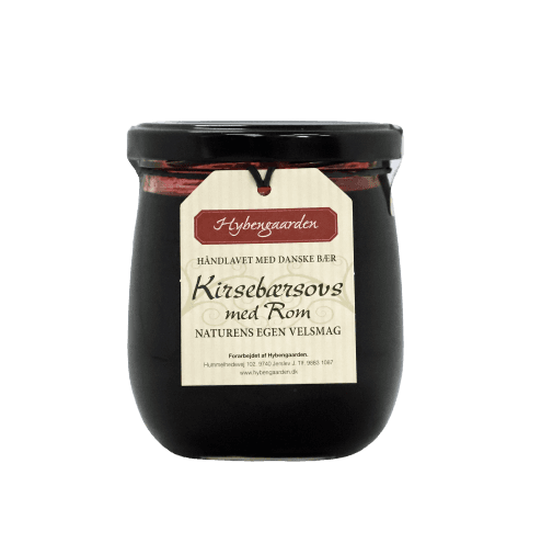 Kirsebærsauce med rom 400 gram
