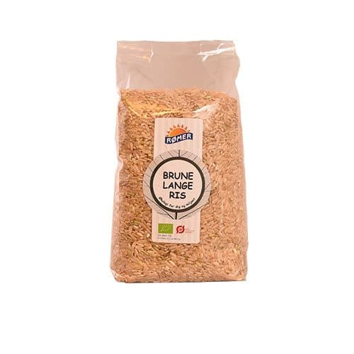 Brune ris - lange økologiske - OBS bedst før 20062026