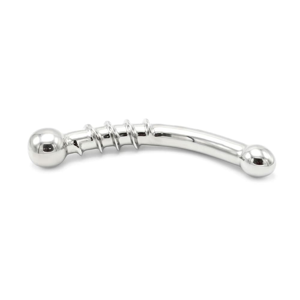 Curve Steel Dildo Twisted